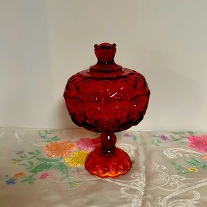 L.E. Smith Flame Candy box 6204